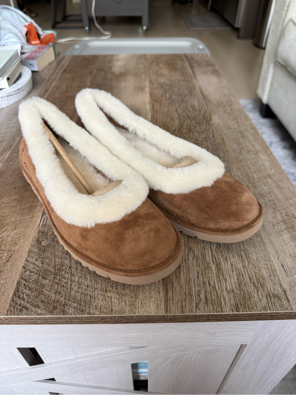 UGG Ballet Flat- Chestnut- BRAND NEW